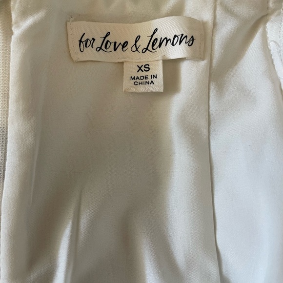 Rose Stripe Printed Mini Dress - Picture 3 of 3